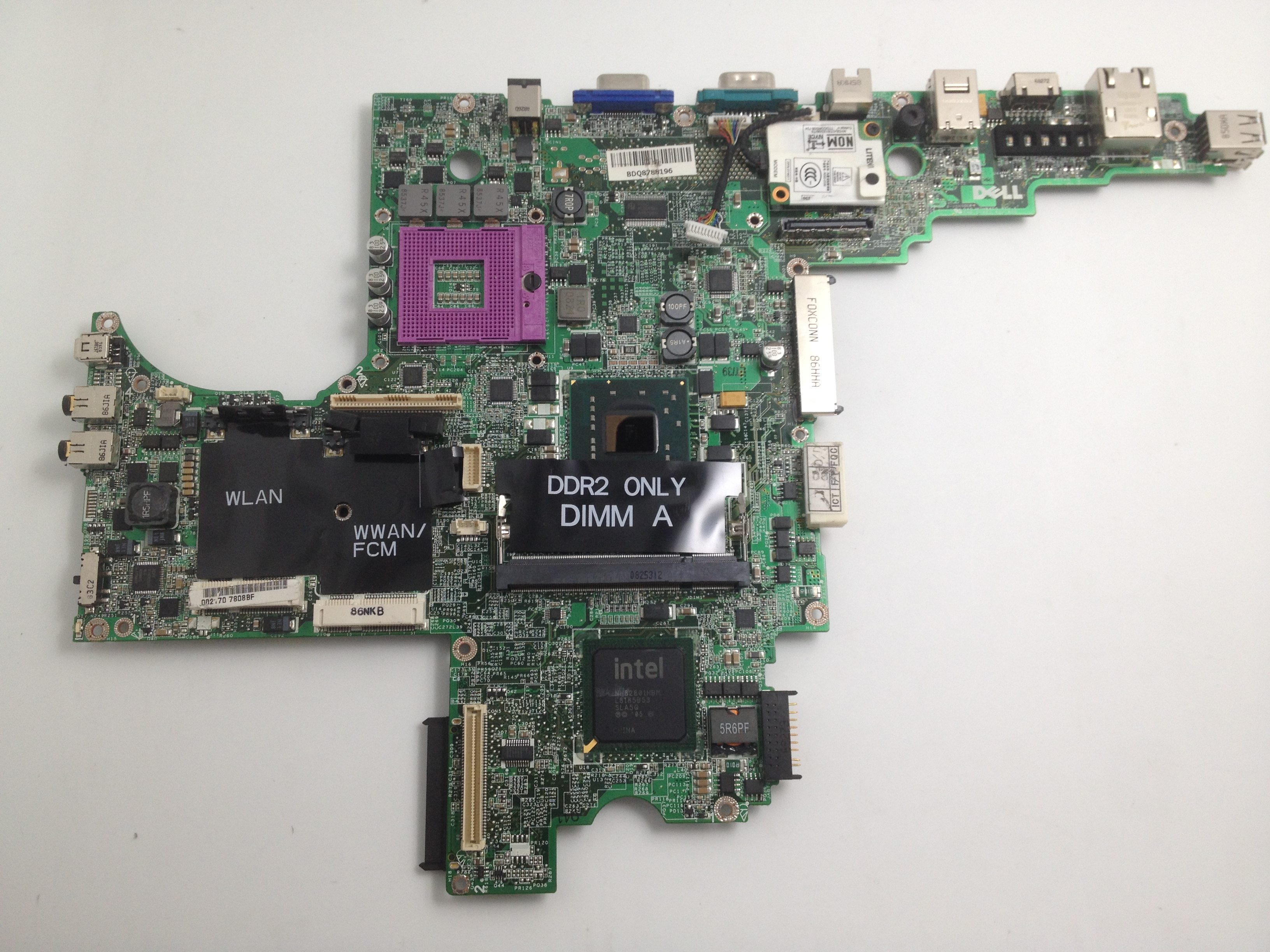 Dell latitude D830 motherboard MAINBOARD CN-0MY199 Working